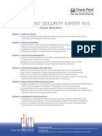 checkpoint ccse objectives