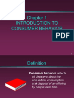 Introduction To Consumer Behavior