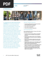 Deploying Cisco ASA Firewall Features (Firewall)
