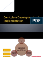 Development and Implementation of mALAYSIA cURRICULUM