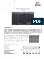 Acustec Sonex Baffles