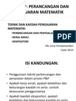 PRT Kerja Amali Expositori Perbincangan Penyoalan