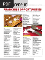 100 Franchise Companies