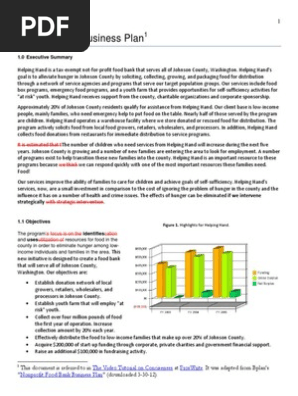 Nonprofit Business Plan (Revised for Conciseness)