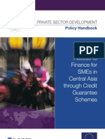 Improving Access to Finance for SMEs in Central Asia through Credit Guarantee Schemes