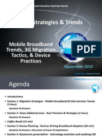 3G Strategies & Trends (Sept 2010)