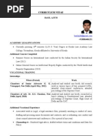 CV of Basil Ajith