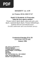 Download res2dinv by Enrique Torres SN154106674 doc pdf