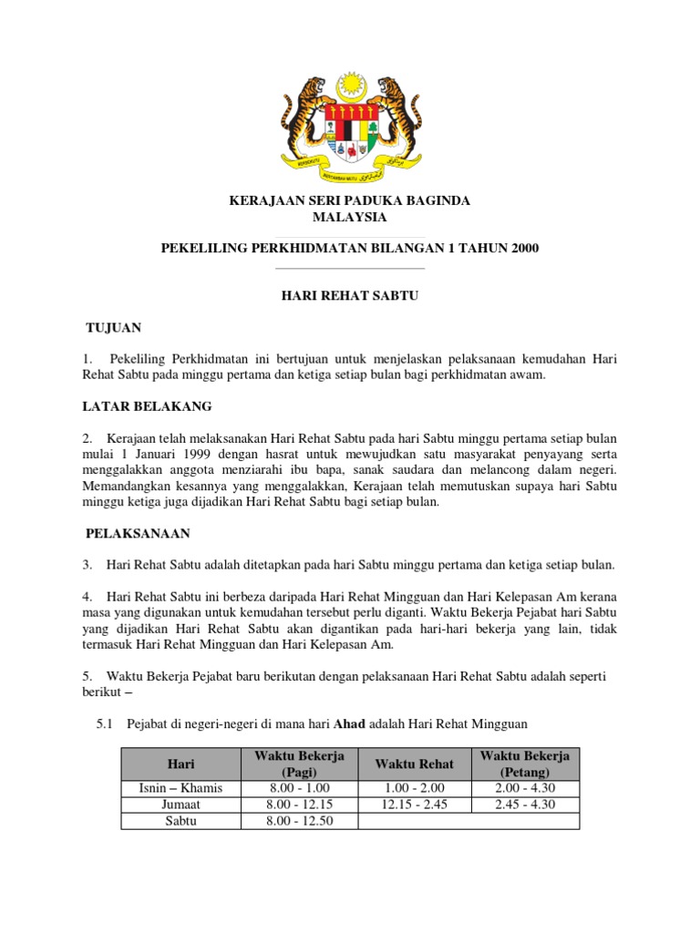 Surat Pekeliling Akauntan Negara Malaysia Bilangan 15 Tahun 2014