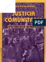 Justicia Comunitaria. La Alternativa de Los Pueblos