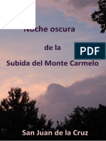 19719191 Noche Oscura de La Subida Del Monte Carmelo
