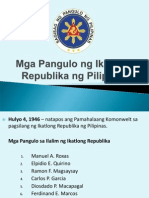 Sir Calma-Presentation Mga Pangulo NG Ikatlong Republika