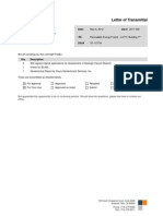 Letter of Transmittal