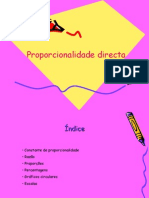 Proporcionalidade Directa