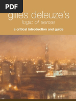 Download Gilles Deleuzes Logic of Sense - A Critical Introduction and Guide by Sanggels Kim SN154155799 doc pdf