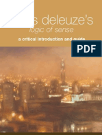 Gilles Deleuze's Logic of Sense - A Critical Introduction and Guide