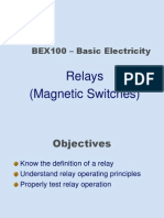 BEX100 - Basic Electricity: Relays (Magnetic Switches)