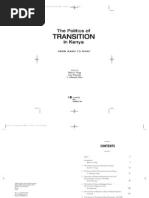 Download The Politics of Transition in Kenya From KANU to NARC 2003 by jakarta SN1541722 doc pdf