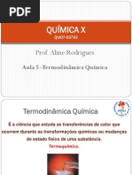 5-Termodinâmica Química outra professora