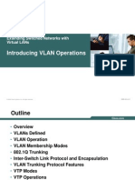 Introducing Vlan Operations: Extending Switched Networks With Virtual Lans
