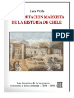 interpretación marxista de la historia de chile tomo III