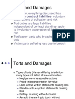 Torts and Damages Downloaded Powerpoint