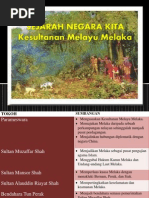 FAKTOR-FAKTOR KEGEMILANGAN KERAJAAN MELAYU MELAKA