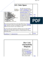 CIE Chromaticity Diagram