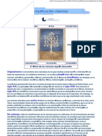 Clasificacion de Las Ciencias - Proyectoafri - Es