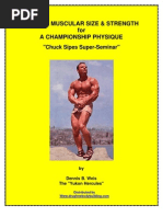Cybergenics Total Bodybuilding Workout | PDF | Physical Exercise ...