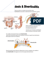 Diverticulosis and Diverticulitis 1