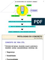 PATOLOGIAS DO CONCRETO ARMADO - VIDA ÚTIL