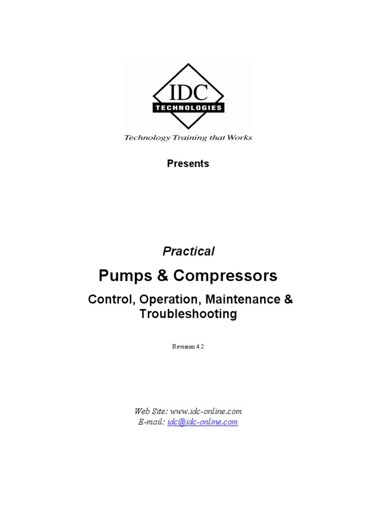 Pump and Compressor | PDF | Pump | Steam Engine