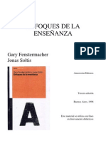 FENTESMACHER Gary - SOLTIS Jonas, Enfoques de la enseñanza (Caps. 1 a 5)