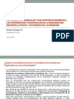 Los Gobiernos Regionales y sus Aportes Económicos