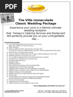 Download Villa Immaculada Classic Wedding Package-2013 1 by Allan Jason Burga SN154271074 doc pdf
