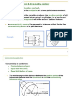 Concentricity Control & Symmetry Control: Location Control Median Point Midpoint Median Points Congruent