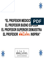 Frase Profesor