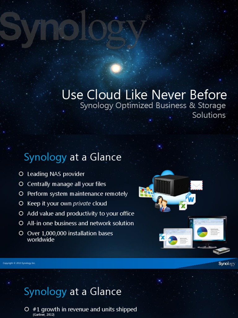 Synology NAS Systems - Optimized Business Solutions | PDF | Solid State ...