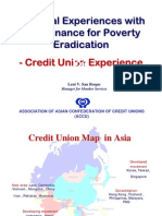 Regional Experiences With Microfinance For Poverty Eradication