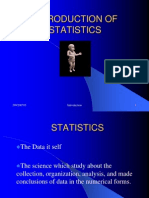 Introduction of Statistics