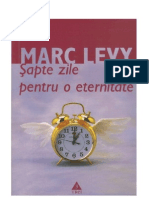 Marc Levy Sapte Zile Pentru o Eternitate