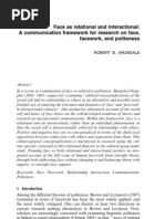 Download Arundale Rface as Relational  Interactional 2006 by _ SN154293969 doc pdf