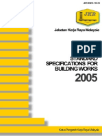 Standard Specifications for Building Works 2005_JKR Federal