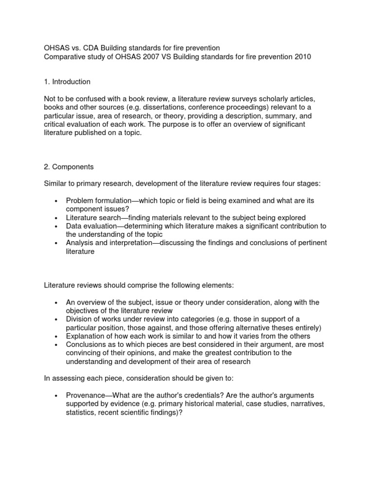 What is a literature review picture