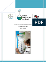 Bayer Genç Bilim Elçileri 2012-2013 Final Raporu