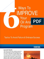 Six Ways to Improve Your Oil Analysis Program