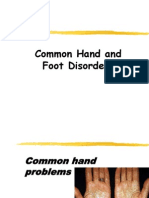 Common Hand and Foot Disorders