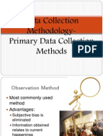 Primary Data Collection Methods