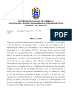 Resolucion 75 - Factor de Potencia PDF